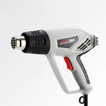 

Heat Gun 2000W Electric Hot Air Gun Variable 2 Temperatures Industrial Power Tool With Four Nozzle Attachment