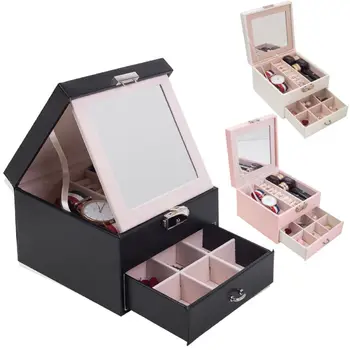 

UK Leather Watch Display Case Jewelry Collection Storage Organizer Ornaments Box