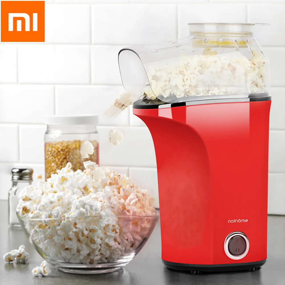 

NATHOME Popcorn Makers Household Small Popcorn Machine 1400W 3 Minutes Fast Easy To Operate