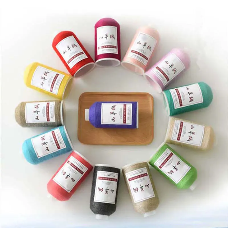 Натуральная кашемировая пряжа, кашемировая шерсть для ручного вязания ...