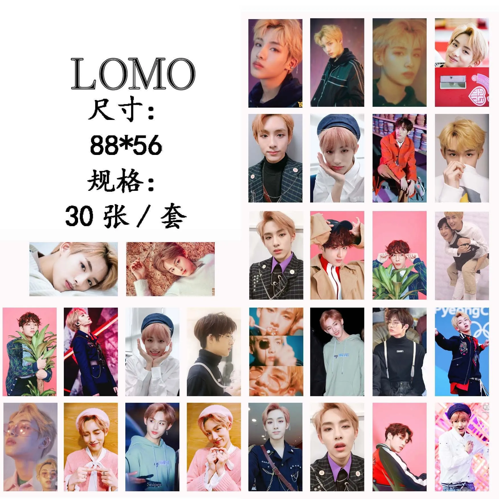 30 шт./компл. K-POP NCT 127 WINWIN альбом Фотокарта NCT127 хорошее качество K-pop NCT DREAM HD ломо карты мода, Новое поступление