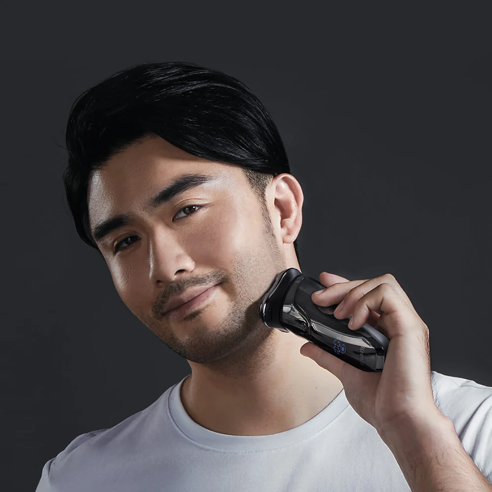 Xiaomi PINJING ES03 электробритва 3 головки Flex сухое влажное бритье моющийся режим удобная чистка USB быстрая зарядка мощность