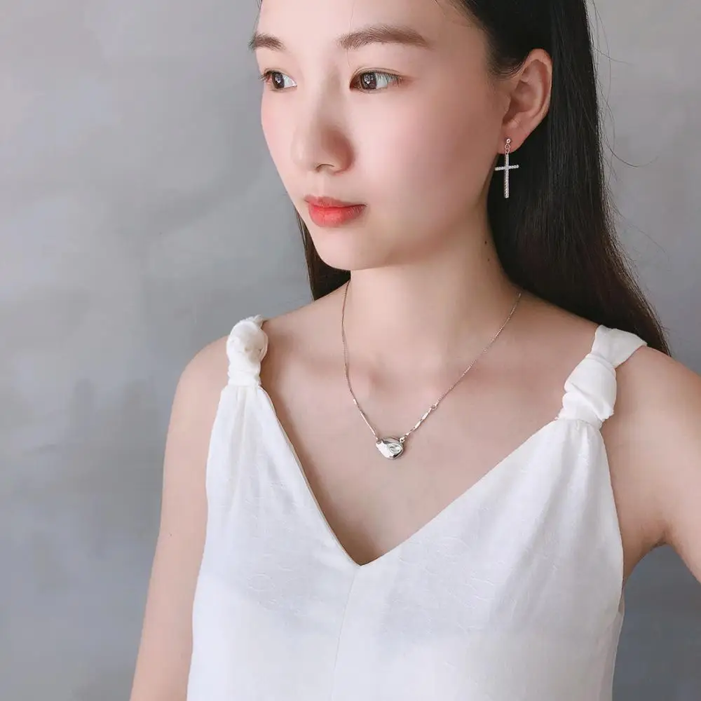 

Amaiyllis 925 Sterling Silver Ochre Charms Clavicle Chain Necklace Pendants For women statement Autumn Ornament Necklace Jewelry