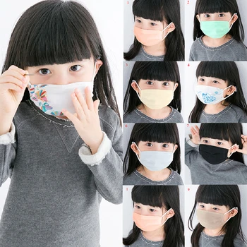 

Children Summer Mouth Mask 100% Silk sunscreen Masks Girls Boys Anti-Dust PM2.5 Pollution Mouth-Muffle Anti-UV Kids Mouth Mask