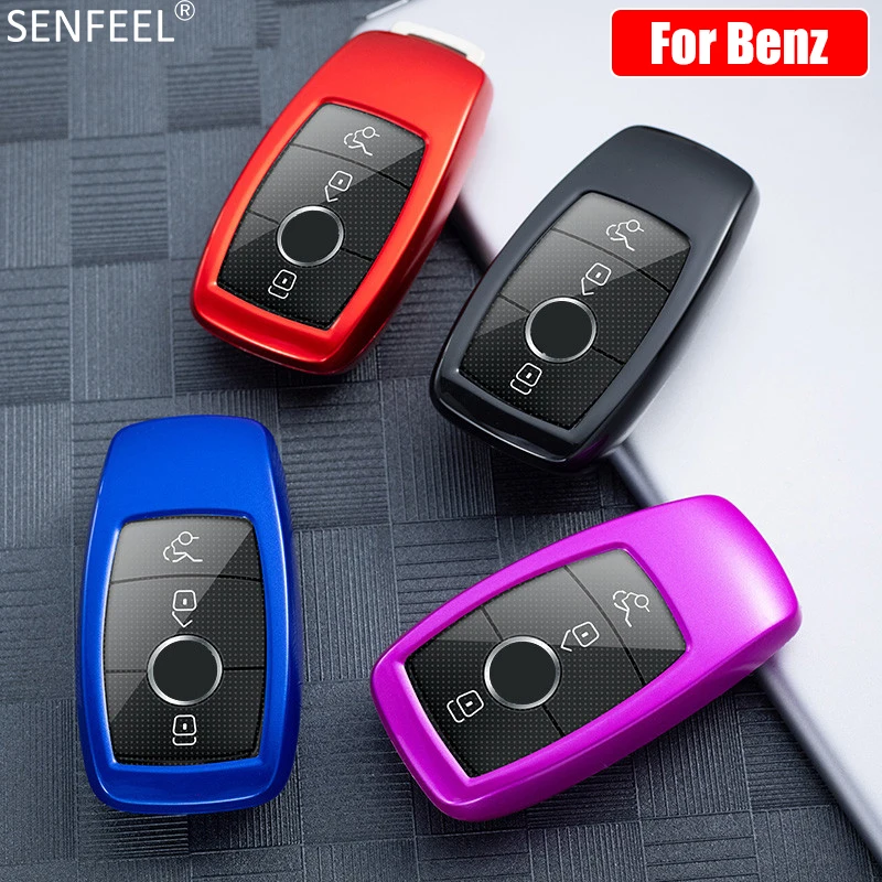 

For Mercedes Benz E Class W213 E200 E260 E300 E320 S Class Car Key Case Cover Full Protective Shell Accessories Car-Styling