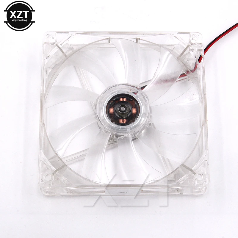 Ventilador de carcasa de ordenador, disipador de calor silencioso de 120mm,  33 LED, refrigeración para estuches de ordenador, enfriadores de CPU y  radiadores, Ultra silencioso, 1 piezas. - AliExpress