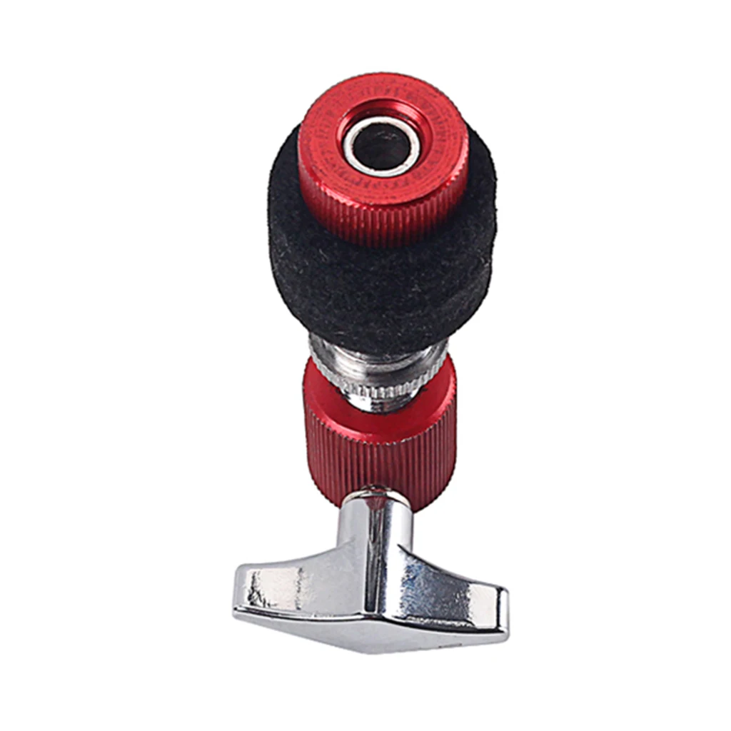 Red Hi-Hat Clutch Alloy Made Standard Jazz Drum Percussion Instrumental Parts & Accessories