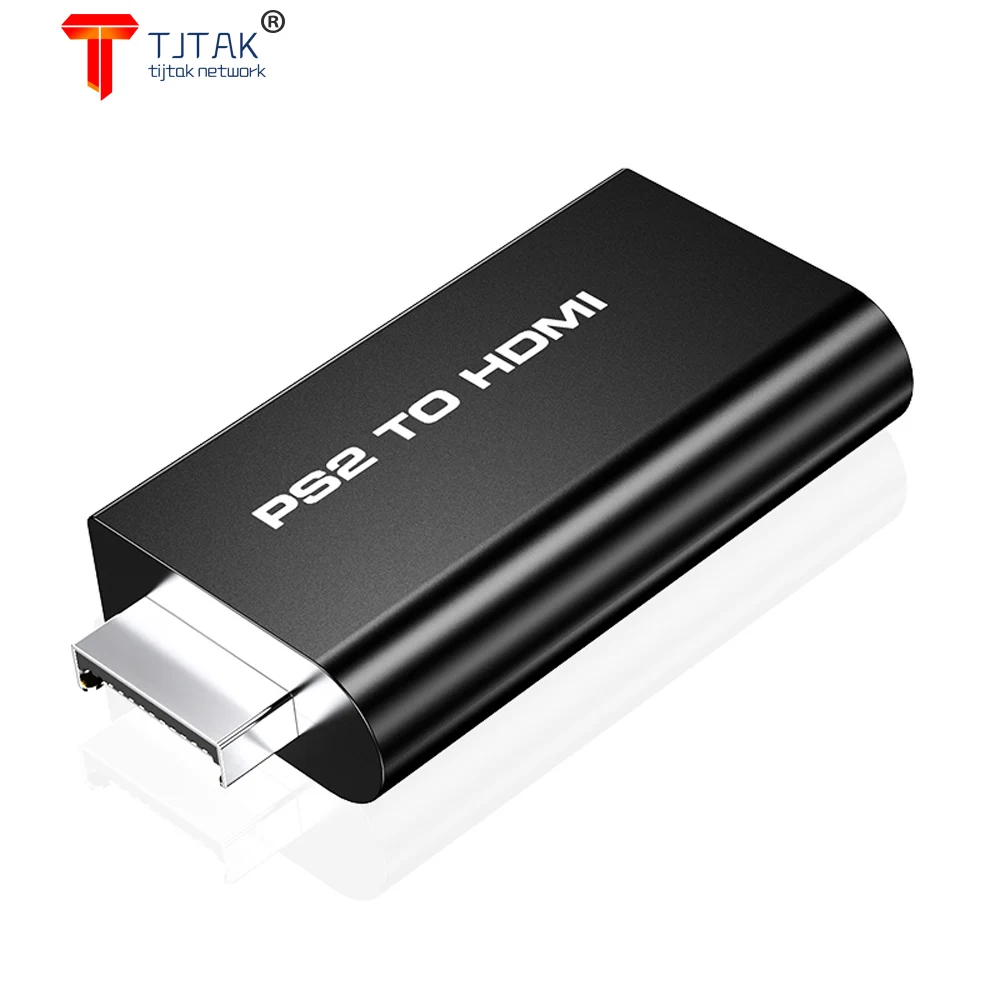 Venda Quente Macho Para FMEA PS2 Exibicao HDMI Conversor De Audio E Video Converter 3.5mm Adaptador |