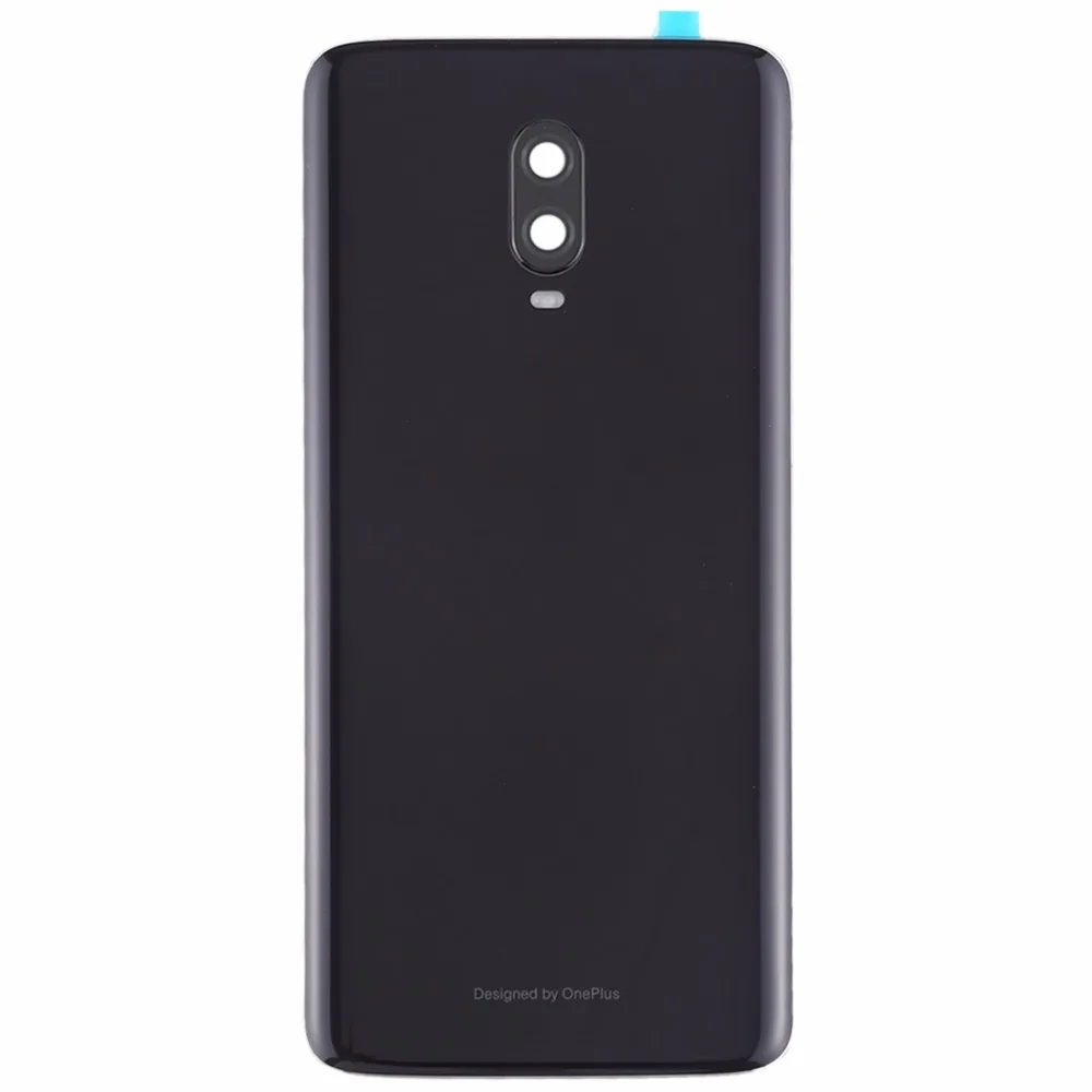 Задняя крышка батареи с объективом камеры для OnePlus 6T Задняя крышка корпуса чехол для телефона крышка