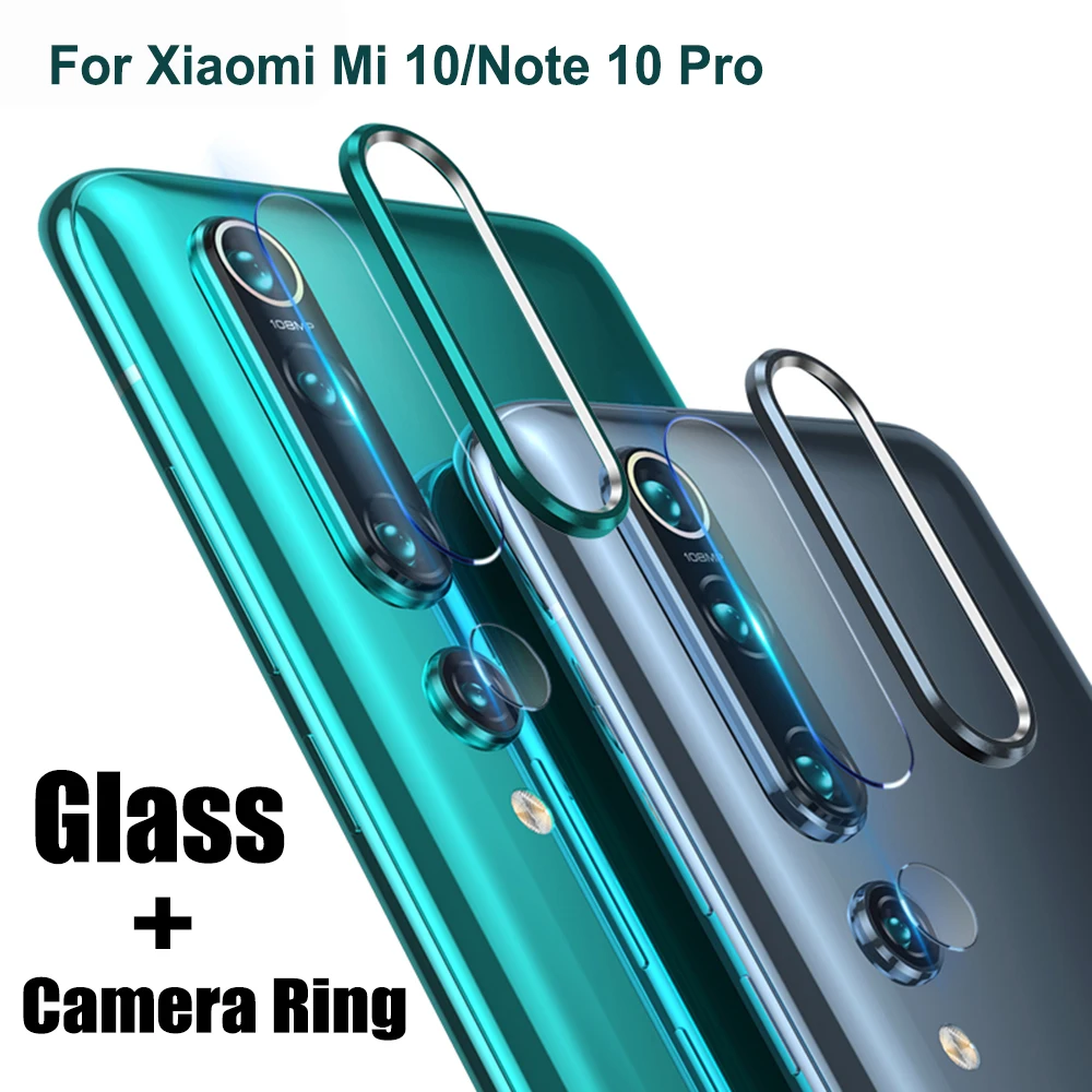 2 в 1 защитное стекло для камеры Xiaomi Mi Note 10 CC9 Pro | Мобильные телефоны и аксессуары