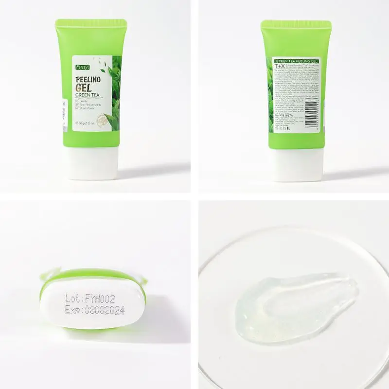 LAIKOU Face Exfoliating Cream Whitening Moisturizer Facial Scrub Cleaner Acne Blackhead Treatment Remove Face Cream Skin Care