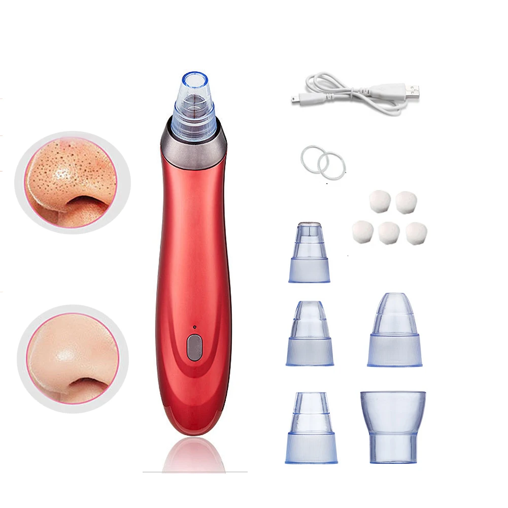 

Acne Facial Care Blackhead Remover Electric Vacuum Cleaner Black Points Pores Facial Kit For Womens Skin Carekit Machine Tools