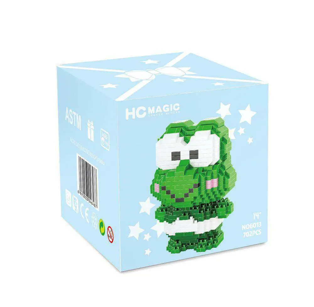 HC Волшебные кубики мультфильм лягушка аукцион фигурки аниме Пингвин модель