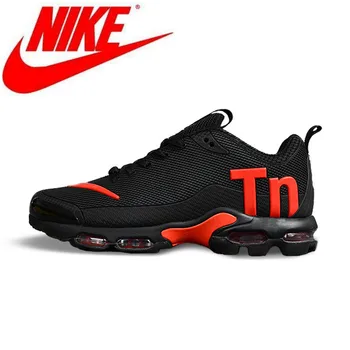 

Original NIKE AIR MAX PLUS TN Men's Running Shoes Classic Outdoor Sneakers Fashion Designer black