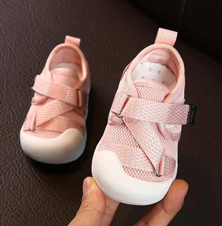 

Spring Infant Toddler Shoes Baby Girls Boys Casual Shoes Soft Bottom Non-slip Breathable Kids Children Mesh Shoes
