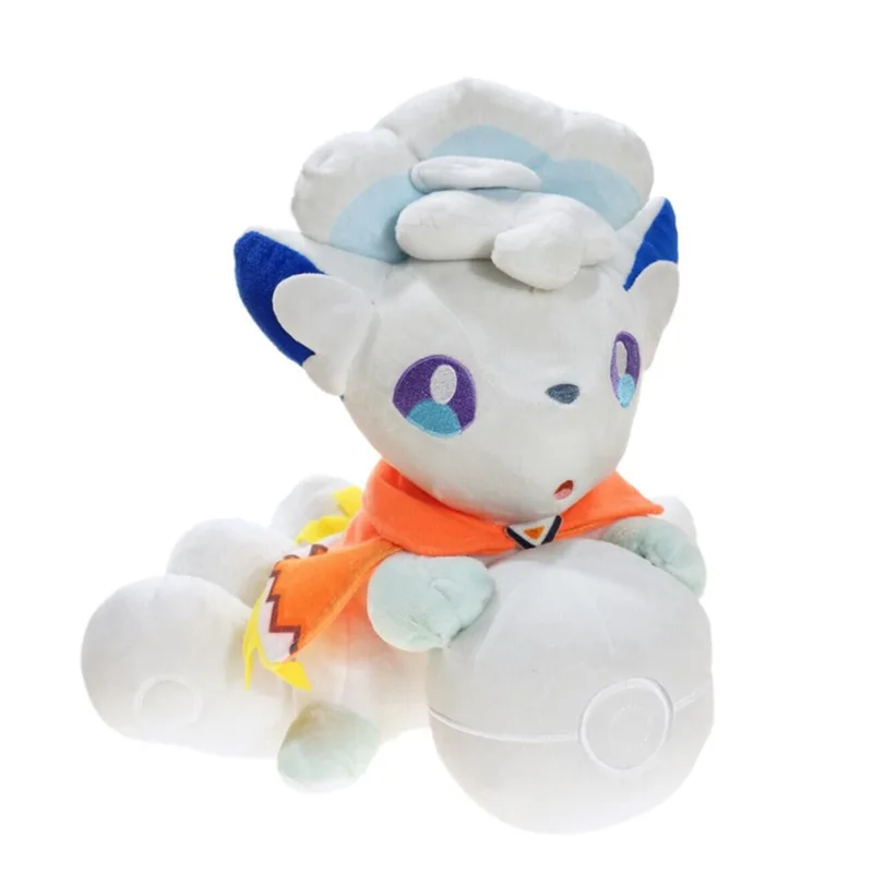 20 Вт, 30 см Плюшевые льда Vulpix держа мяч мягкие реалистичные милая игрушка позитивной энергией, хорошее качество, подарок на год для детей