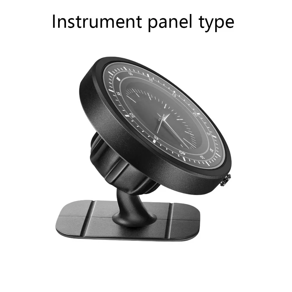 Автомобильный магнитный держатель часы Air Vent Телефон для передней панели Поддержка Стенд Многофункциональный Автомобильный держатель для менее 8 дюймов смарт-устройств - Цвет: Dashboard