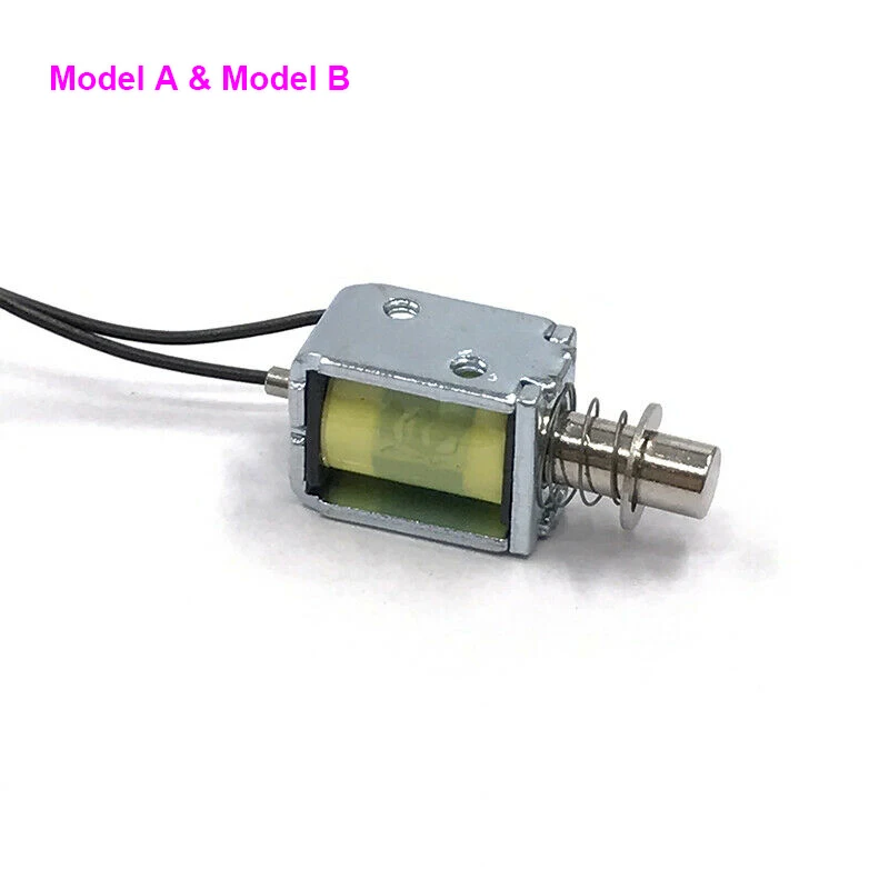 Dc 3v-6v/12v/12v-24vミニ電磁石プッシュプルタイプ電気マグネット春マグネット/自動ドアロック Dc 3v-6v/12v/12v-24vミニ電磁石プッシュプルタイプ電気マグネット春マグネット/自動ドアロック