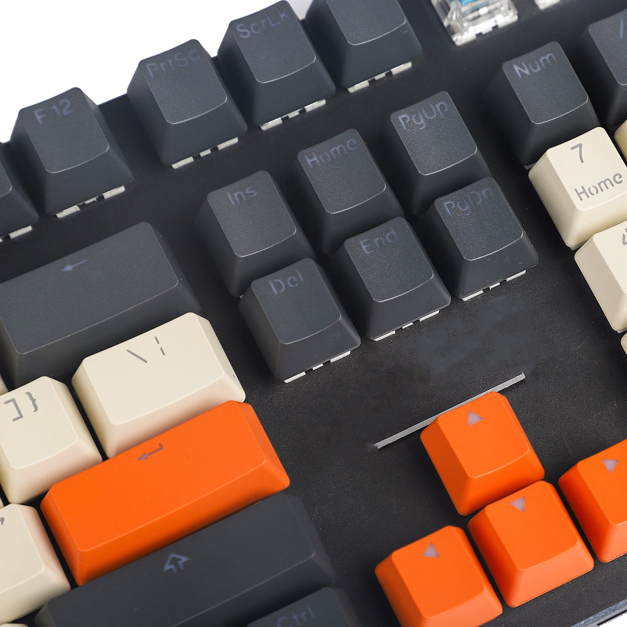 Pbt Doubleshot Backlit Keycaps Carbono Miami Teclado Mecânico mx Fc980m Kbd75 61 87 104 Keychron 124 Key 96 75 68 Keycaps - Imagem 4