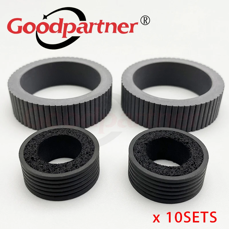 10X Pa03670-0001 Pa03670-0002 Pick Pneumatico A Rulli Freno Per Fujitsu Fi-7140 Fi-7240 Fi-7160 Fi-7260 Fi-7180