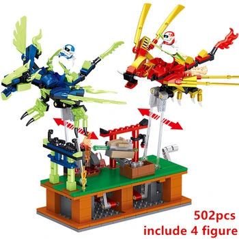 

New 2020 Ninjag TV series Fire Cyber Fly Dragon Season 12-14 Ball Serpent Building Blocks Classic Model Sets Bricks Kids Kits