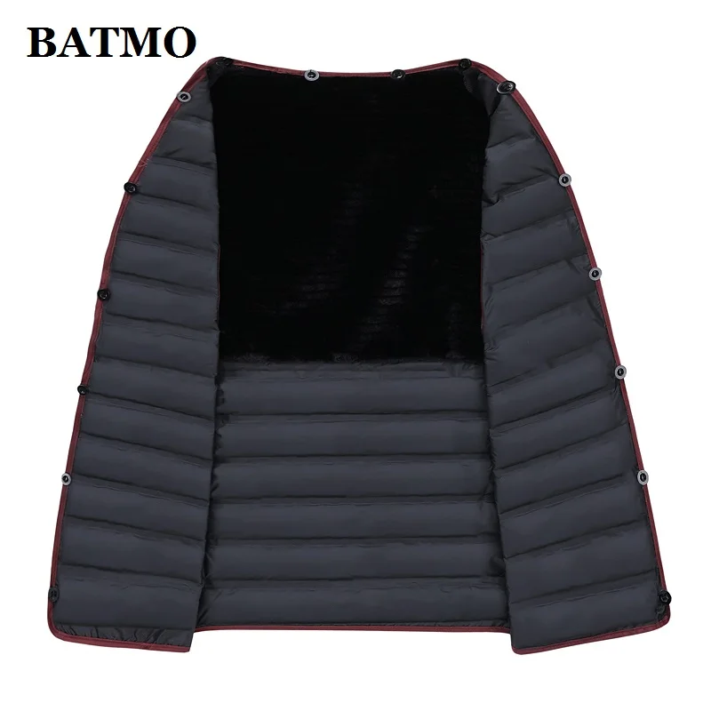 BATMO 100% шерстяной Тренч для мужчин, мужские 90% белые куртки из утиного пуха, толстое шерстяное пальто для мужчин, большие размеры M-XXXL BATMO 100% шерстяной Тренч для мужчин, мужские 90% белые куртки из утиного пуха, толстое шерстяное пальто для мужчин, большие размеры M-XXXL