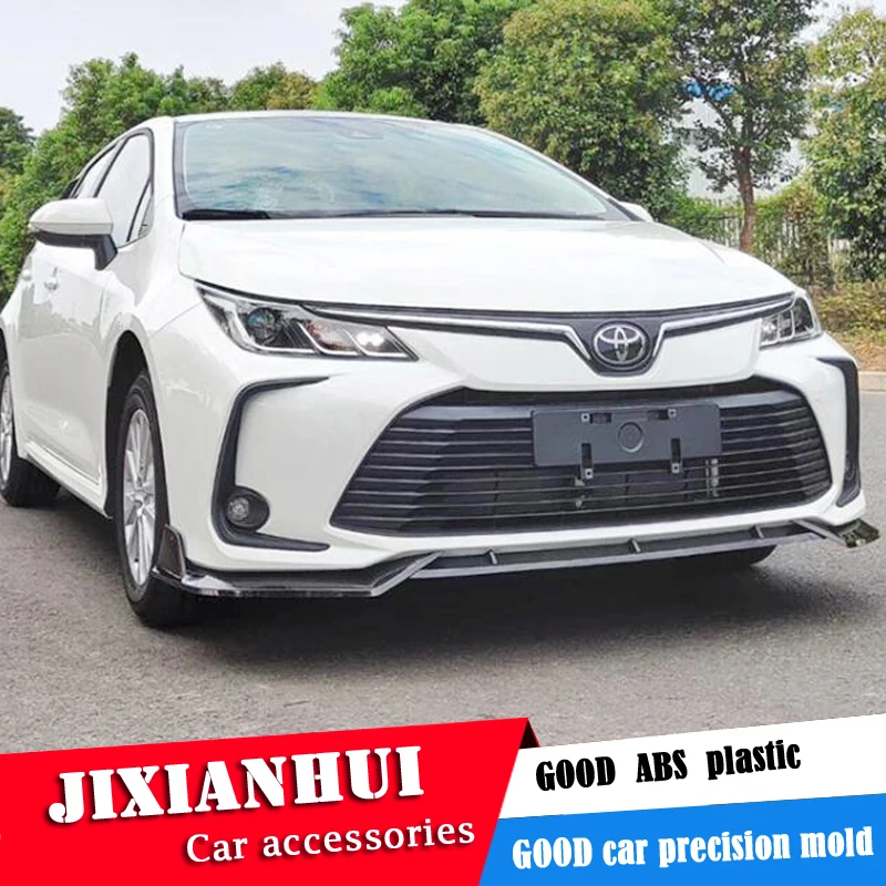 For Toyota Corolla Body kit spoiler 2019-2020 y ABS Rear lip rear front Bumper Diffuser Bumpers Protector | Автомобили и