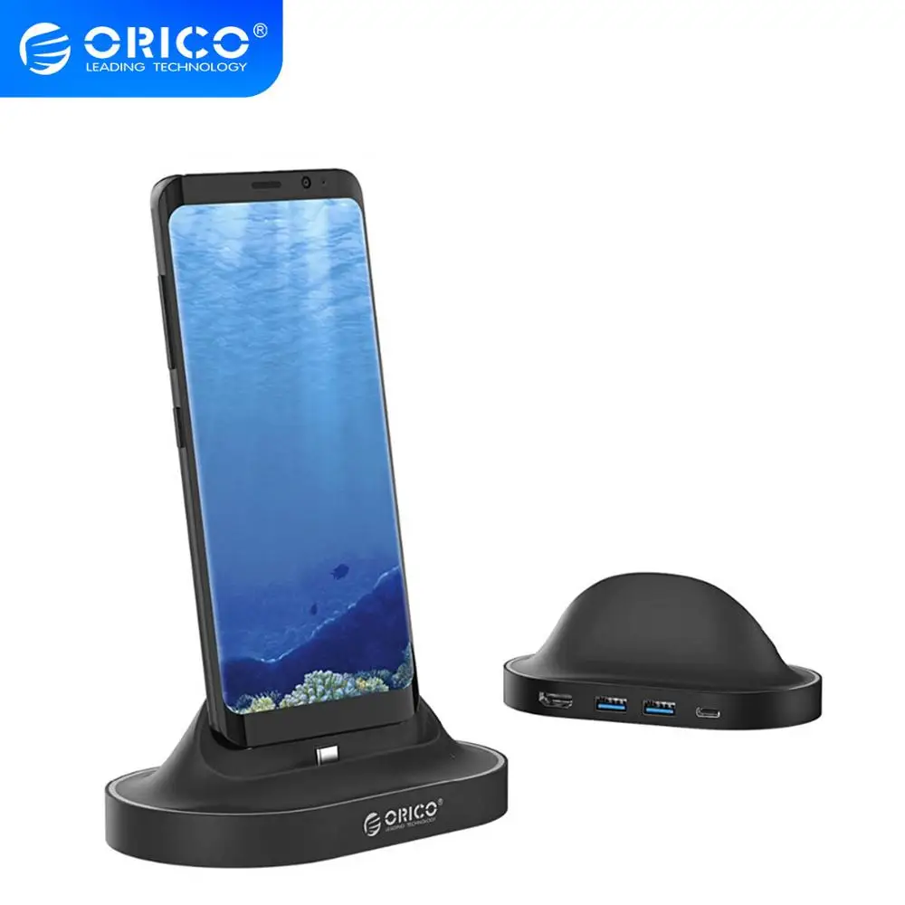 Концентратор USB C ORICO концентратор с разъемом на 3 0 HDMI для MacBook samsung Galaxy S9 S8 Note 8 huawei 10