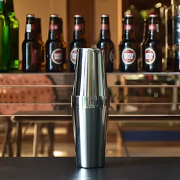 

750/600ML Boston Cocktail Shakers Martini Steel Cocktail Shaker Mixer Wine Boston Shaker For Bartender Drink Party Bar Tools