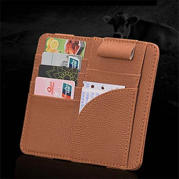 

Men's Card Holder lowest price Slim Credit Card Holder Mini Wallet ID Case Purse Bag Pouch Orange Beige