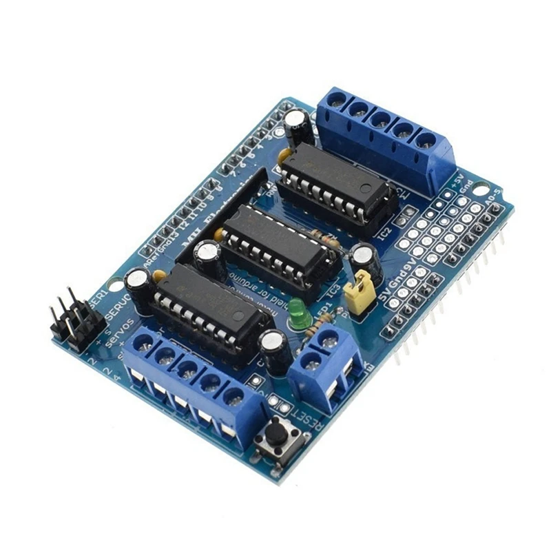 L293D щит управления двигателем Плата расширения привода двигателя для Arduino Щит