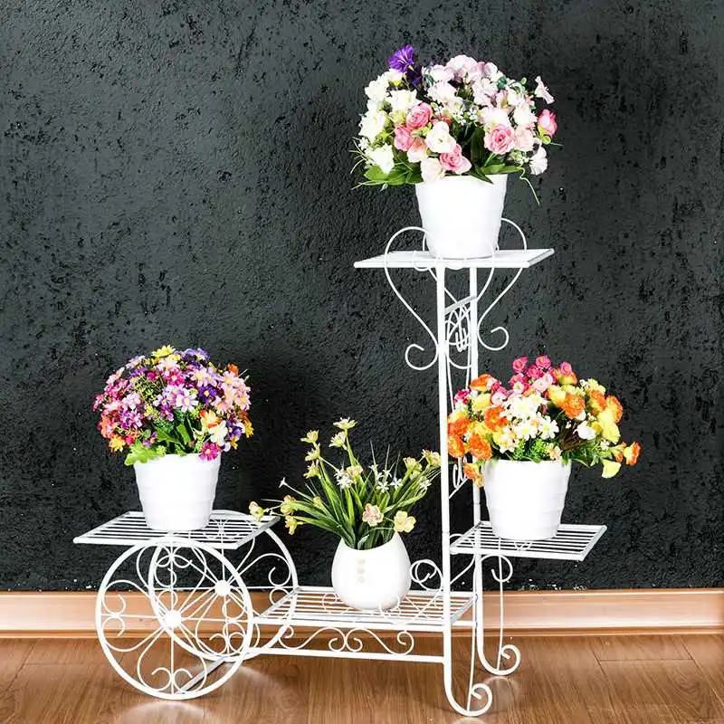 

3/4/6/7 Layers Flower Stand Indoor Multi-story Flower Stand Rack Floor-standing Living Room Balcony Flower Pot Shelves 4Types
