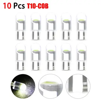 

10x T10 LED Bulb W5W 3030 SMD Car White Width Light Interior Reading Lamp