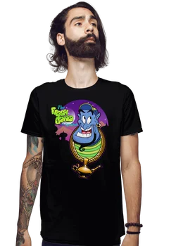 

The Fresh Genie Of Agrabah Aladdin Funny Black T-Shirt S-6XL O-Neck Fashion Casual High Quality Print T Shirt