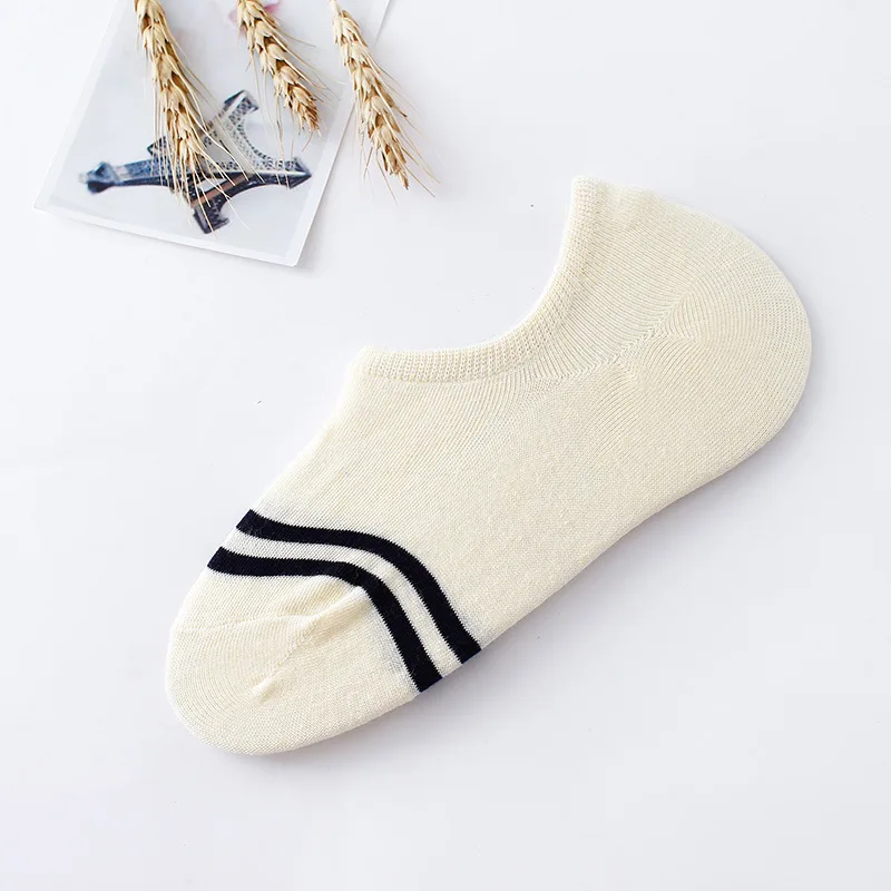 Arherigele/3 пары, женские лодочные носки, классические полосатые хлопковые короткие носки для женщин, летние тонкие короткие носки, повседневные женские носки, Art Sokken