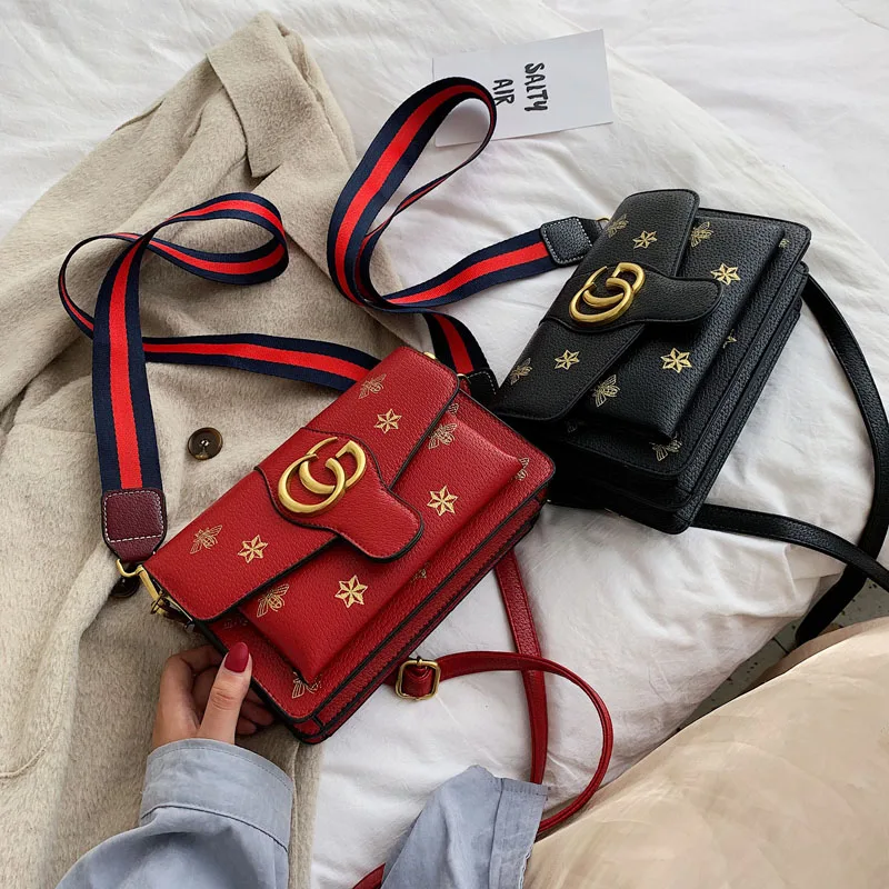 

Luxury Handbags Famous Brand Women Bag Designer Single Shoulder Skew Span Small Bag Gift Change Mobile Phone gg bag paris