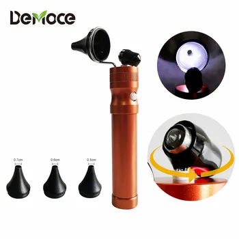 

Portable Medical Otoscopio Ear Care Diagnostic LED Mini Direct Ear Endoscope Otoscope Medical Ear Light Magnifier Ear Cleaner
