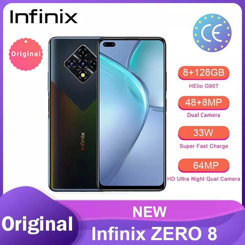Infinix-pantalla completa de 128