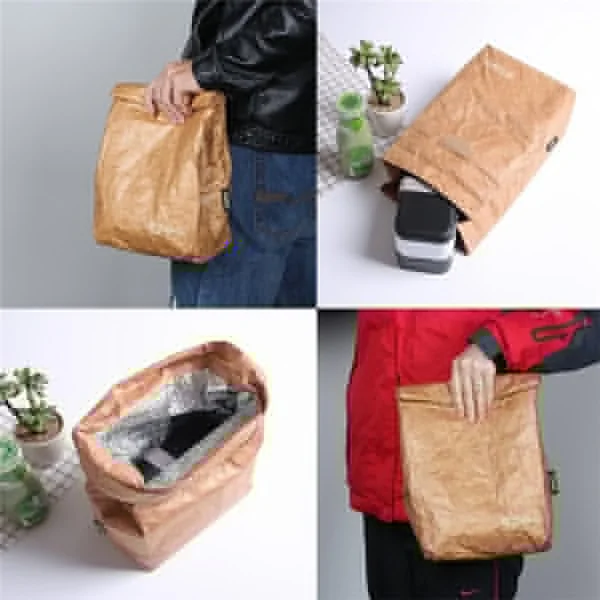 Reusable Insulated Lunch Bag Magnetic Closure Thermal Cooler Sack lunch bag cooler bag