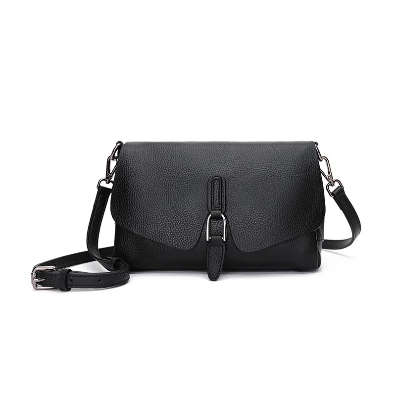 

Shoulder bag Diagonal bag female Leather bags for women 2020 First layer cowhide soft Leather women's bags Female wallet 0411