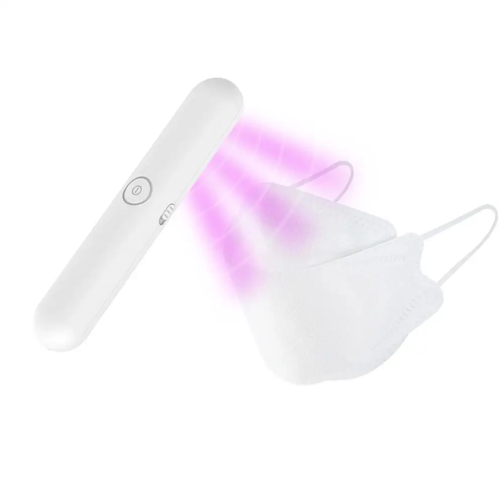 

Portable handheld 70g UV Sanitizing Wand Rechargeable UVC Light Sanitizer ABS Material disinfection germicidal Home Office