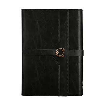 

A5 Organizer Office Planner Calendar Phone Pocket Three-fold Pu Leather Notebook Thicken Personl Loose-leaf Travelers Notebook