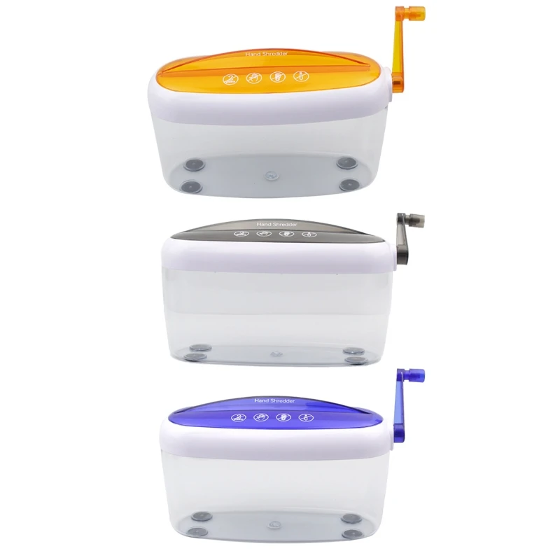 Manual A4 paper Shredder for Bill Card Size Letter Documents Tickets Hand Strip Cuttter Cutting Machine Capacity 4L | Компьютеры и
