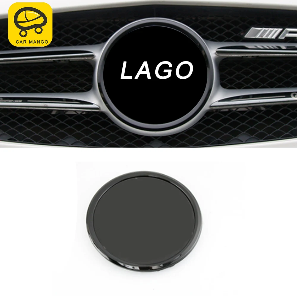 

CAR MANGO for Mercedes Benz E Class W213 Auto Front Bumper Logo Front Grill Logo Trim Cover Accessories