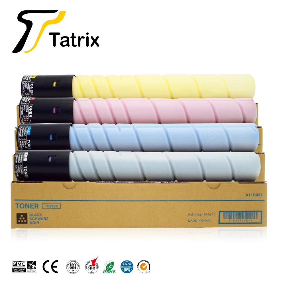 Cartuccia Toner A Colori Laser Compatibile Tatrix Tn-216 Tn-319 Premium Tn216 Tn319 Per Stampante Konica Minolta Bizhub C220 C280