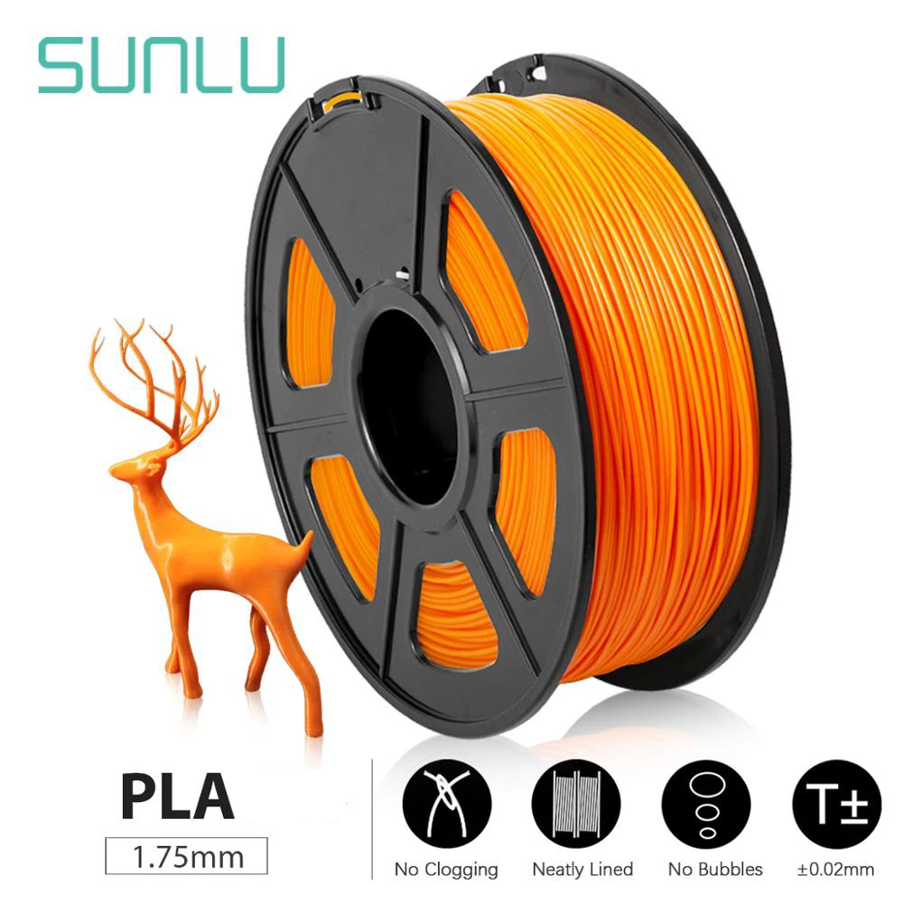 Нить для 3D принтера SUNLU PLA/PLA PLUS 1 75 мм кг/фунта|Материалы 3D-печати| |