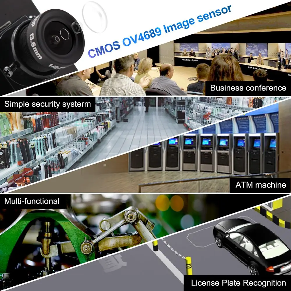 ELP высокая частота кадров 260fps USB веб камера с датчиком OmniVision OV4689 цветной CMOS сенсор