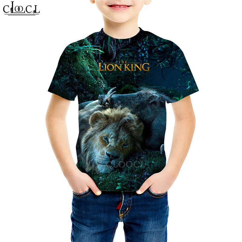 Kids T shirt 16 Футболка Dumbo, футболки для всей семьи с 3D принтом, милые Simba с героями мультфильмов, футболки для маленьких мальчиков и девочек с коротким рукавом для детей, Повседневные детские топы, M206 - Цвет: Kids T shirt 16