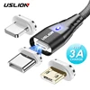 Effortlessly power up your devices with the USLION Magnetic Fast Cable. Delivering up to 3A of charging speed, this durable nylon cable ensures quick data transfer and secure connections for Samsung, Xiaomi, Huawei, and more. Enjoy tangle-free convenience with its magnetic design. USLION Magnetic Fast Cable Micro USB Charging Phone Android Data Cable Wire Magnet Charger For Samsung Xiaomi Huawei Mobile 3A <p>Experience rapid charging and seamless data transfer with the USLION 3A USB Type C Cable. Crafted with durable nylon, it features a magnetic connector for easy use. Available in vibrant colors and multiple lengths, it's perfect for Samsung, Xiaomi, Huawei, and more. Upgrade your charging game now!</p>