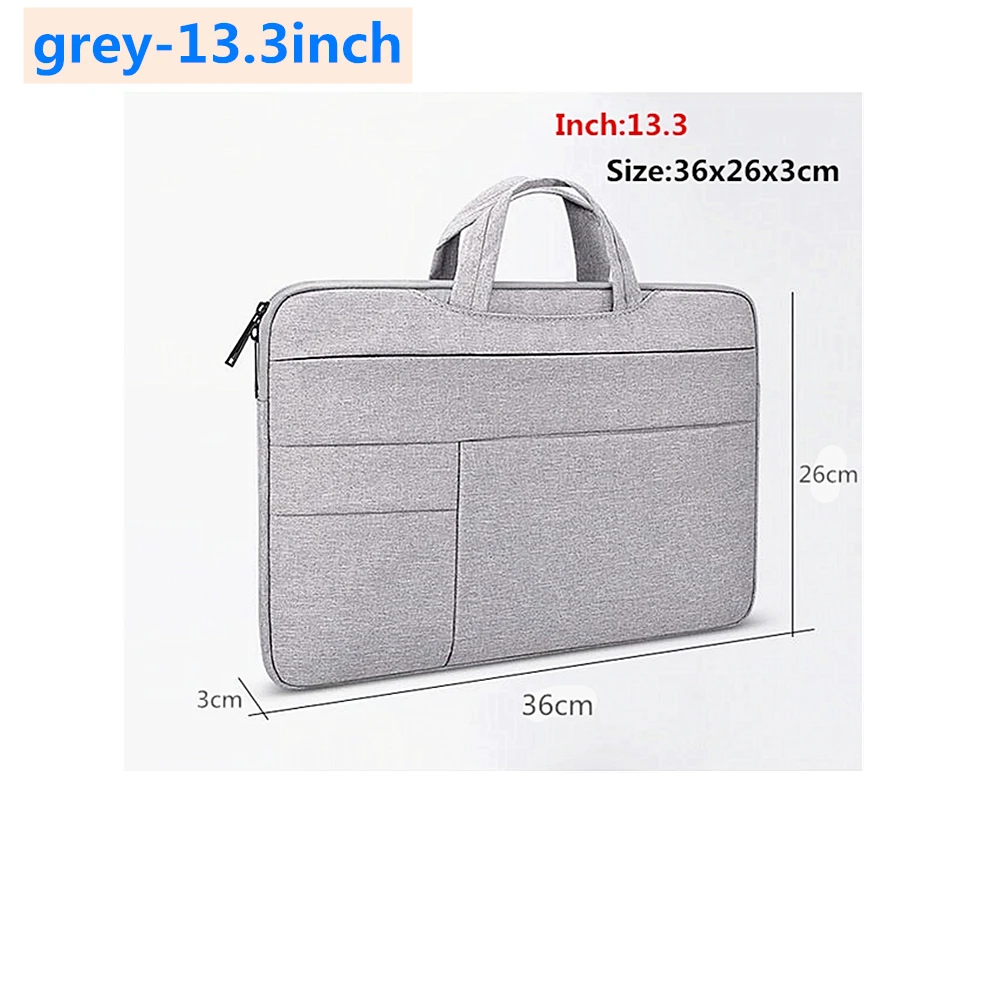 Многофункциональный чехол для ноутбука, сумка для Ipad Macbook Apple, чехол для ноутбука retina, сумка для ноутбука 13," 14,1" 15," 15,6" дюймов - Цвет: grey-13.3inch